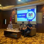 Sesi tanya jawab kuliah umum FEB Univ. Pakuan dengan tema "Bisnis Online Sukses, Tidak Khawatir Pajak"